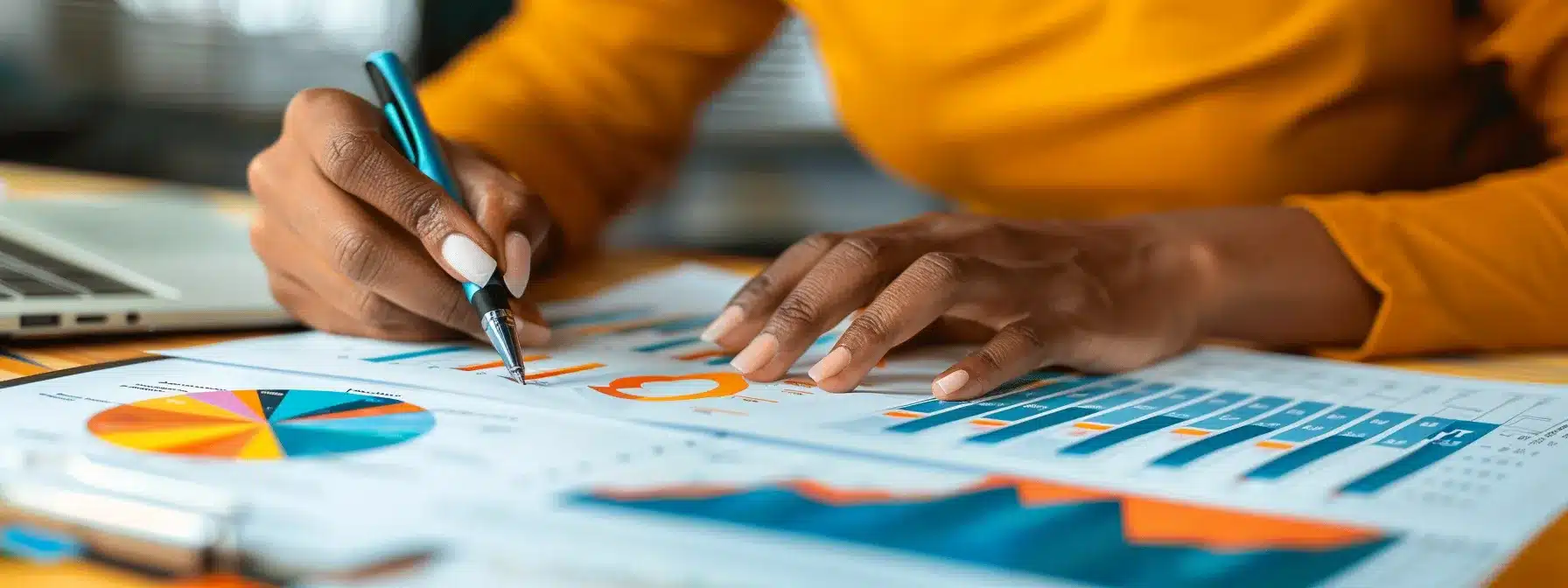 a focused individual analyzing graphs showing currency fluctuations and interest rate changes, emphasizing the importance of understanding financial risks.