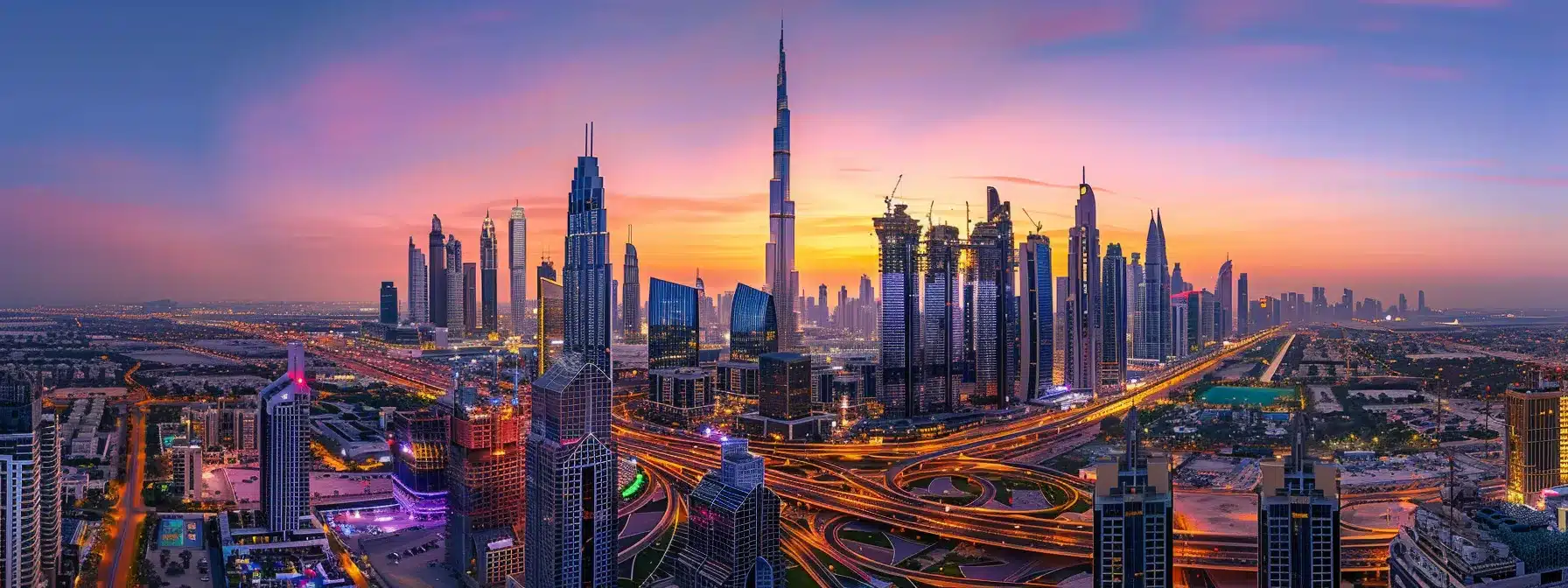 a futuristic city skyline showcasing sustainable technologies and innovative infrastructure projects, symbolizing the evolving government and business investment dynamics influenced by emerging trends and technological advancements.