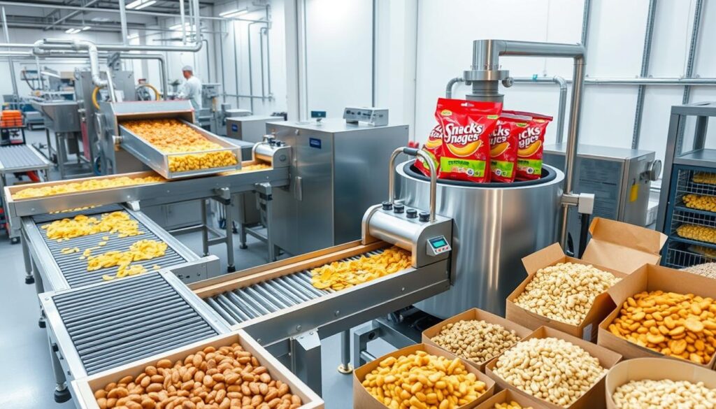 snack production equipment