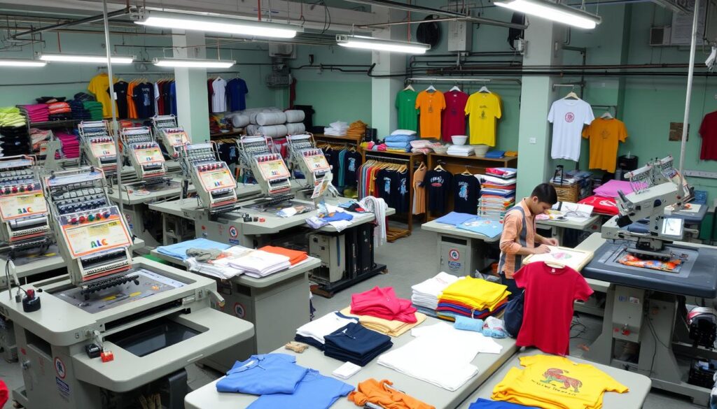 t-shirt manufacturing